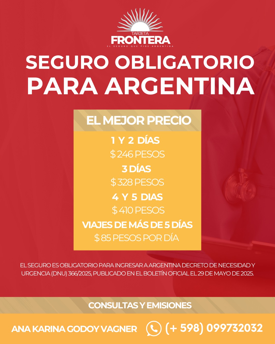 VENTA DEL SEGURO DE VIAJE INTERNACIONAL